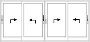 4 vantaux coulissants Menuiseries BERTHAUD 71